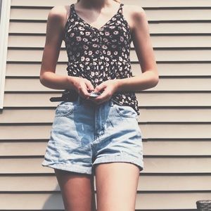 American Eagle Floral Tank Top